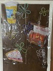 Burger King   s Spongebob Squarepants The Movie Two Window Clings Rare Window Art