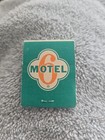 Rare Vintage  motel 6  Motel Advertising Matchbook  minus 1 Match 