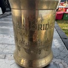 Charles Bridge Prague Metal Beer Stein Mug  Breweriana Stein