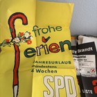 Collection Of 1961  West Germany Election Documents Cdu csu And Spd