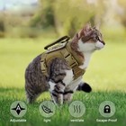 Cat Harness And Leash Adjustable Escape Proof Soft Mesh Walking Outdoor Small