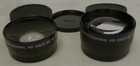 Professional 58mm Hd Dslr 0 45x Wide Angle And 2 5x Telephoto Lens  3 Caps   Bag