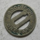 Connecticut Company  new Haven  Transit Token - Ct305m