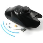 Gas Fuel Tank For Honda Trx 300ex 1993-2006 Plastic Cap Petcock Valve Black
