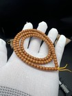 5 7  4 5mm China Olive Pit Intricately 108 Straight-cut Bead Bracelet                                 