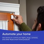 Wyze Home Security System Entry Sensor - Window And Door  pack Of 3   White