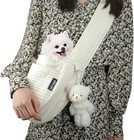 Small Dog Carrier Sling Cat Sling adjustable Strap Hand Free Pet Puppy For Ou   