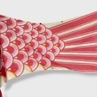 Vintage Koinobori Carp Fish Kite Streamer Flaws Windsock Koi Japanese Large 70s