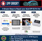 Hantle genmega  Epp B3 Keypad Refurbishment