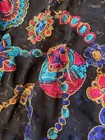 Lavon Cheerful Corp Medium Windbreaker Track Suit Jacket   Pants Black Vintage