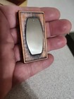 Vtg Solid Copper Hand Finished Pill Box  new Old Stock W  Original Box 