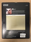 Epson S042327 Fine Art Paper Hot Press Bright 25 Sheets  New 