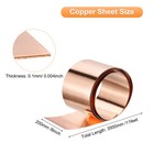 Copper Sheet Roll 3500x200x 0 1mm 99 9  Pure Copper Strip Copper Flashing
