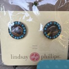 Lot Of 3 Lindsay Phillips Shoe Snaps Charms Sandra Tessa Phoebe New On Card