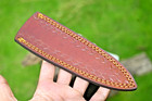 Genuine Leather Dagger Knife Sheath Fix Blade Knife Sheath With Back Clip 2752