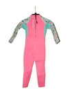 Dive   Sail X-manta Girls Large 4mm Full Wetsuit Pink One Piece Surf Swim