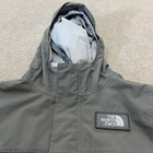 Boys The North Face Dryvent Jacket Rain Coat Wind Breaker Gray Medium 10 12