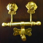 Weimaraner Bronze Duet Door Knocker