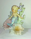 Enesco Coral Kingdom  selinda   Mermaid Figurine Ocean Beach  Rare 