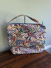Nwt Vera Bradley Oversized Hobo Bag Harbor Paisley