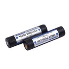 Protected 16650 Rechargeable Li-ion Battery P1665j 3 7v 2500mah  2 Pack 