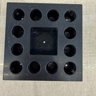 Vtg Prismacolor Black Plastic Marker Pencil Holder Stand Desk Organizer 12 Slot
