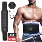 Ems Abdominal Muscle Core Toning Trainer Abs Stimulator Tactical Belly Shaper