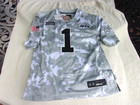 Nwt Nike Youth Football Jersey  L  Ny Jets   1  Gardner  Salute To Service  Camo