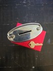 Vintage Marshall   Ilsley Bank Milwaukee Wi Advertising Metal Coin Bank With Key