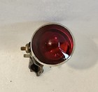 Old Vintage Bicycle Pre War Antique 1940s Light Military Glass Red Rear Light 
