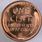 1955 S Lincoln Wheat Cent Uncirculated Choice To Gem Red Penny Copper Coin