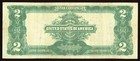 1899 Large Size  2 Two Dollar Silver Certificate Mini Porthole Note Fr 256 Vf 