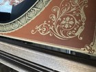 Victor His Master s Voice Black Gold Brown Advertising Mirror Sign