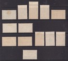 British Honduras Stamps 1938-1947 Complete Set Of 13 Sg150 161 151a Hm Cv   231