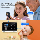 Home Alarm System With Camera  23 Pieces Wireless Wifi gsm Sms Home Security Sys