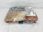 Vtg 1996 Nativity Scene Tapestry Throw Blanket Woven Christmas Afghan New 50x60   
