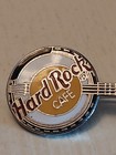 Hard Rock Cafe Nashville White black Bango Silver Trim Pin