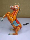 Vintage Mechanical Cragstan Bucking Bronco W box Works Tin Wind-up