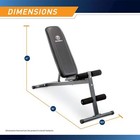 Exercise Utility Bench     Upright  Incline  Decline  And Flat Positions For Home