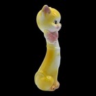 Vtg Tall Anthropomorphic Cat Mcm Pepper Shaker Yellow Pink Japan Single 5 75 