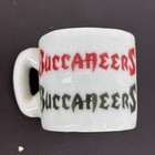 Vtg Nfl Tampa Bay Buccaneers Football Ceramic Mini Mug Cup  1 25 Tall