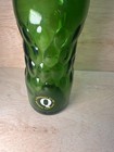 Vintage 1966 Diet Quench 10oz Green Glass Acl Bottle Textured Hobnail Cyclamate