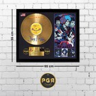 Gold Plated Lp Vinyl - Jimi Hendrix - Memorabilia Music Gift   Pgr