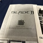 2002 Blade Ii Press Kit Letter Slides Tattoo Lobby Card Cd Press Kit Del Toro