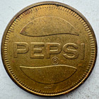 Defunct Arcade Token  hidden Cove  Brass Pepsi Gaming Token Rare