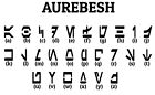 Star Wars Insp Aurebesh Stencil Set  Mylar  5 Sizes  2-6 Inches  Free Shipping