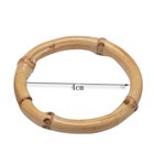 6 12 18 30 Pcs-bamboo Table Napkin Rings Party Restaurant Hotel Serviette-buckle