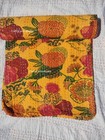 Indian Kantha Quilt Bedspread Handmade Bed Cover Bedding Throw Blanket