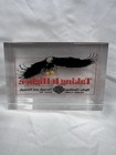 Vintage Harley Davidson 1991 Taking It Higher Translucent Desk Plaque Orlando