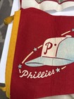 Vintage 1960   s Philadelphia Phillis Baseball Pennant Lot Of 2
